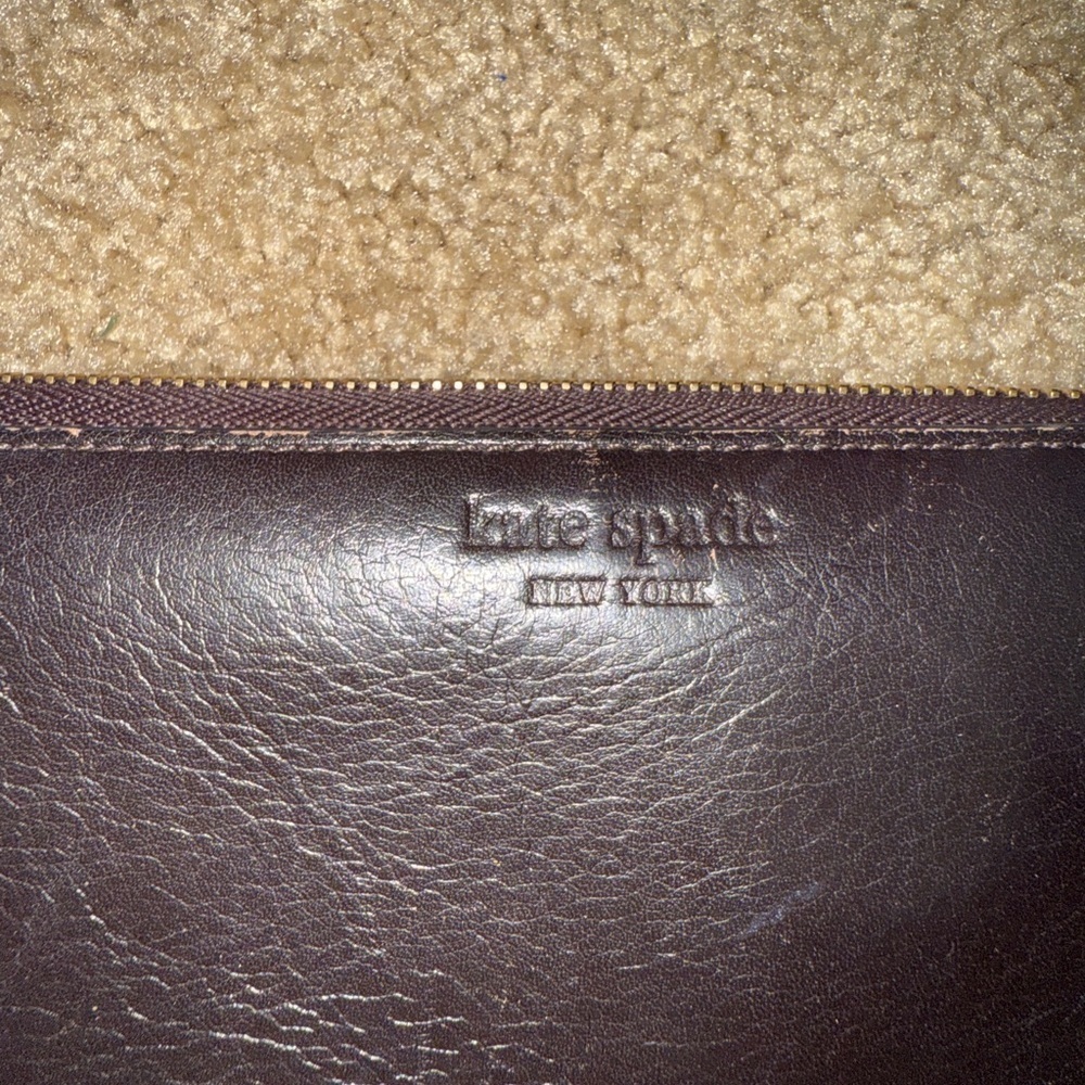 Kate Spade Chocolate Leather Accessory - Picture 2 of 7